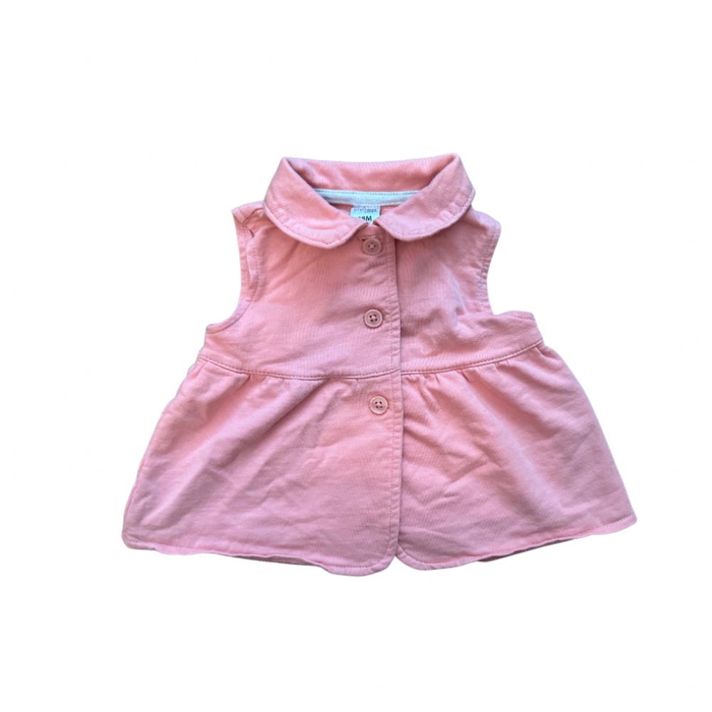 Baby Pink Button Down Shirt/Dress